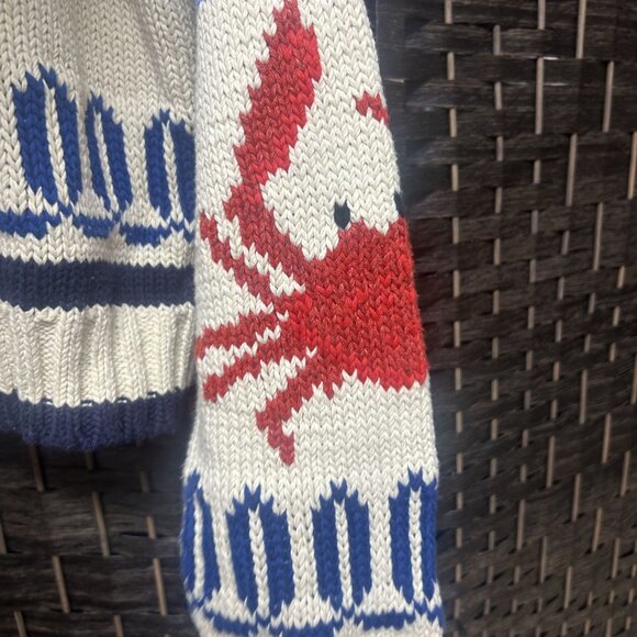 Polo Ralph Lauren Nautical Motif Cotton Sweater Multicolor Size Small - Picture 8 of 9